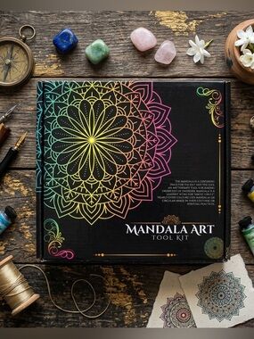 Insnug Mandala Dotting Tools Painting Kit-New Sealed-Perfect Art Gift!